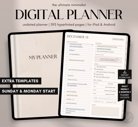 Minimalist Digital Planner